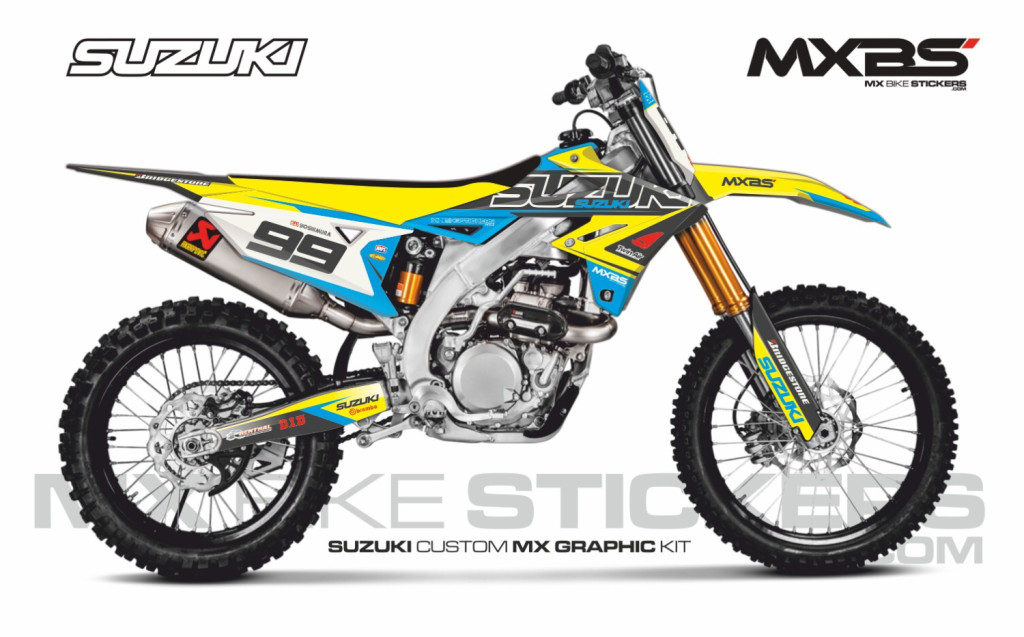 Obrázek produktu MX Motopolepy na zakázku Suzuki motokros / enduro 9