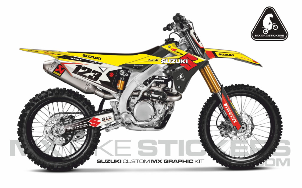 Obrázek produktu MX Motopolepy na zakázku Suzuki motokros / enduro 14