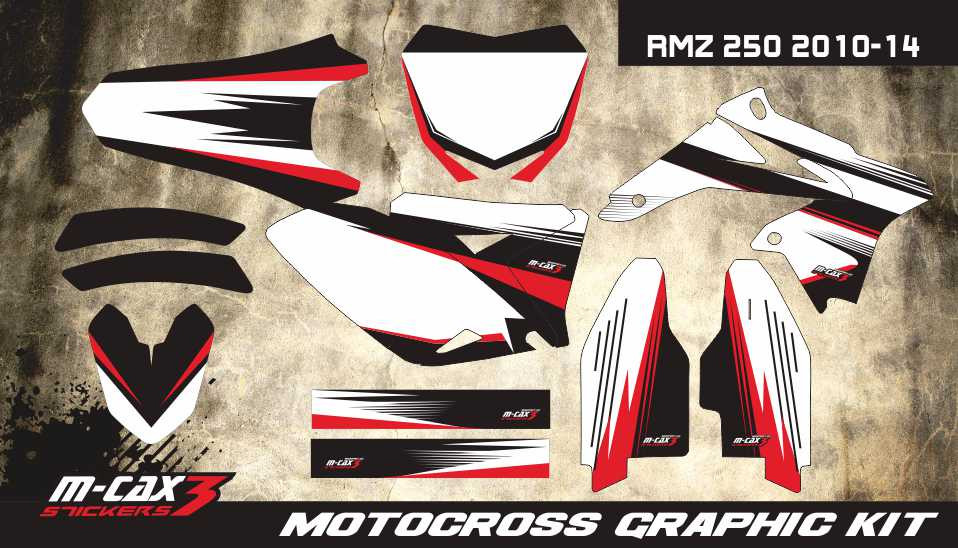 Obrázek produktu MX Motopolepy na zakázku Suzuki motokros / enduro 15