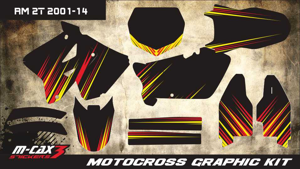 Obrázek produktu MX Motopolepy na zakázku Suzuki motokros / enduro 16