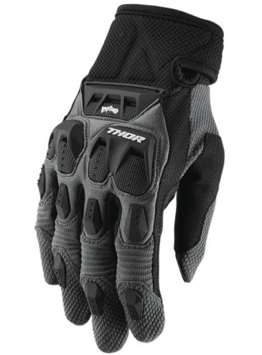 Obrázek produktu Rukavice THOR TERRAIN černé  Vel: S Výprodej zboží