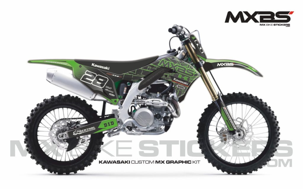 Obrázek produktu MX motopolepy na zakázku Kawasaki motokros / enduro 8