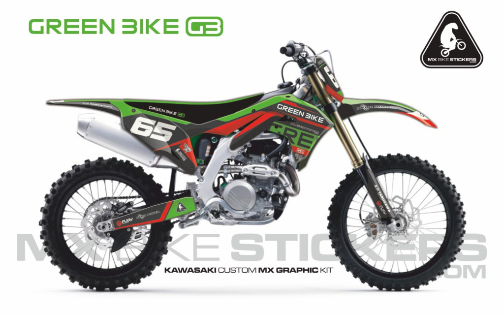 Obrázek produktu MX motopolepy na zakázku Kawasaki motokros / enduro 13