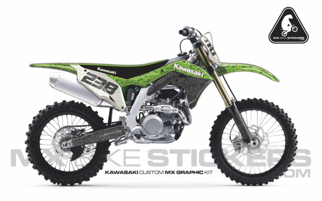 Obrázek produktu MX motopolepy na zakázku Kawasaki motokros / enduro 15