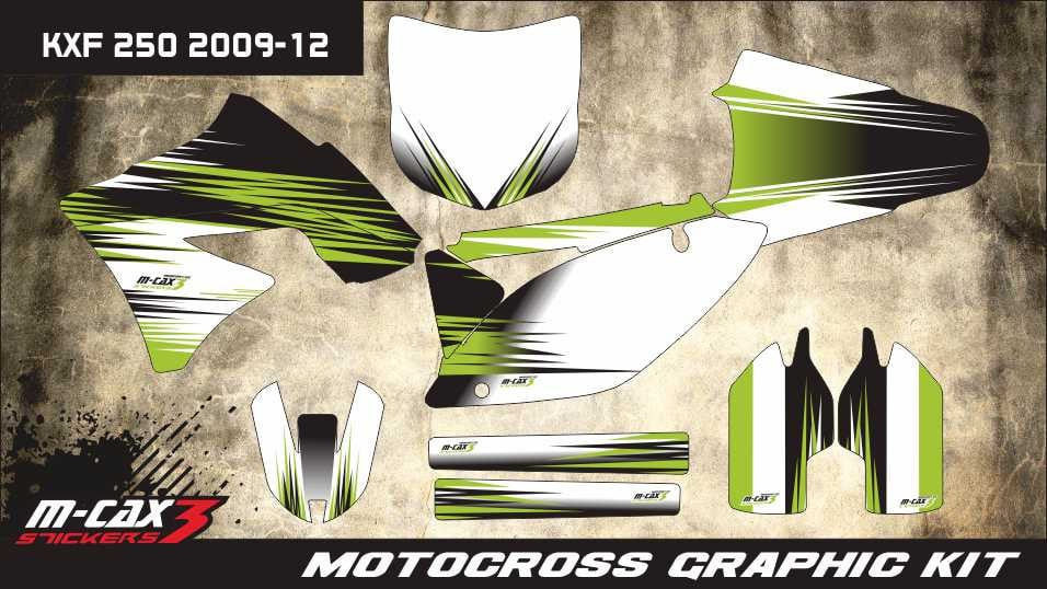 Obrázek produktu MX motopolepy na zakázku Kawasaki motokros / enduro 23