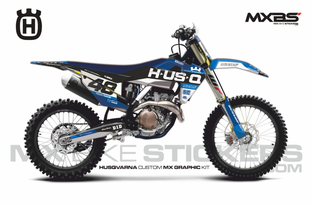 Obrázek produktu MX motopolepy na zakázku Husqvarna motokros / enduro 10