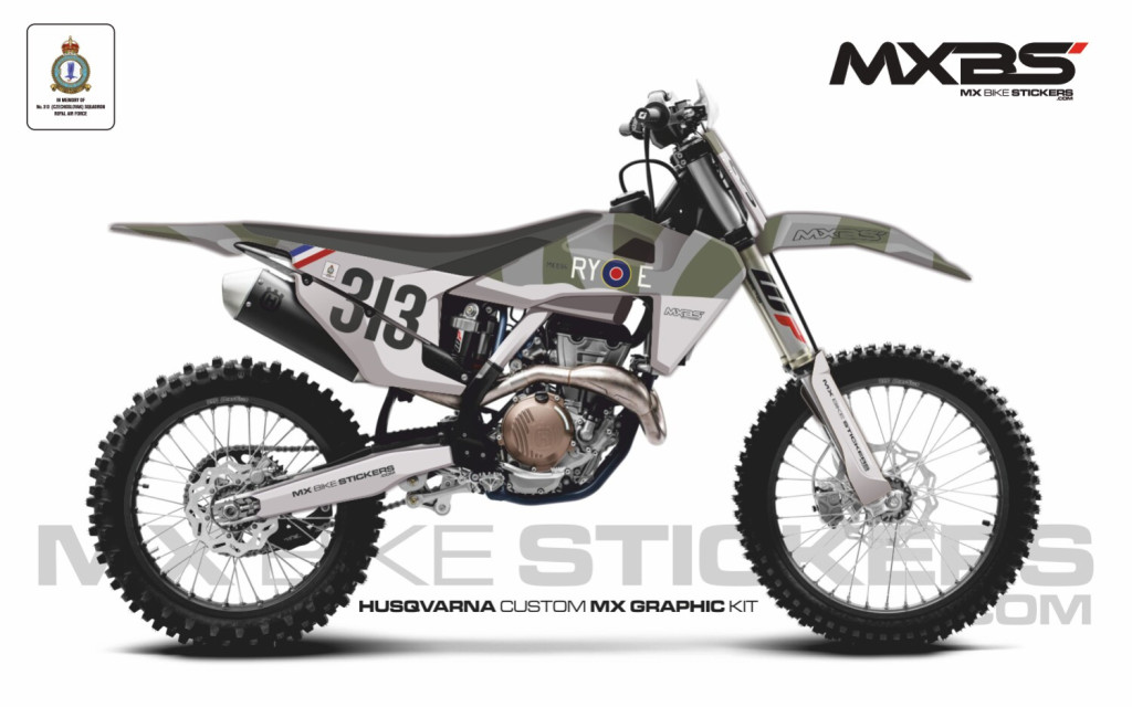 Obrázek produktu MX motopolepy na zakázku Husqvarna motokros / enduro 16