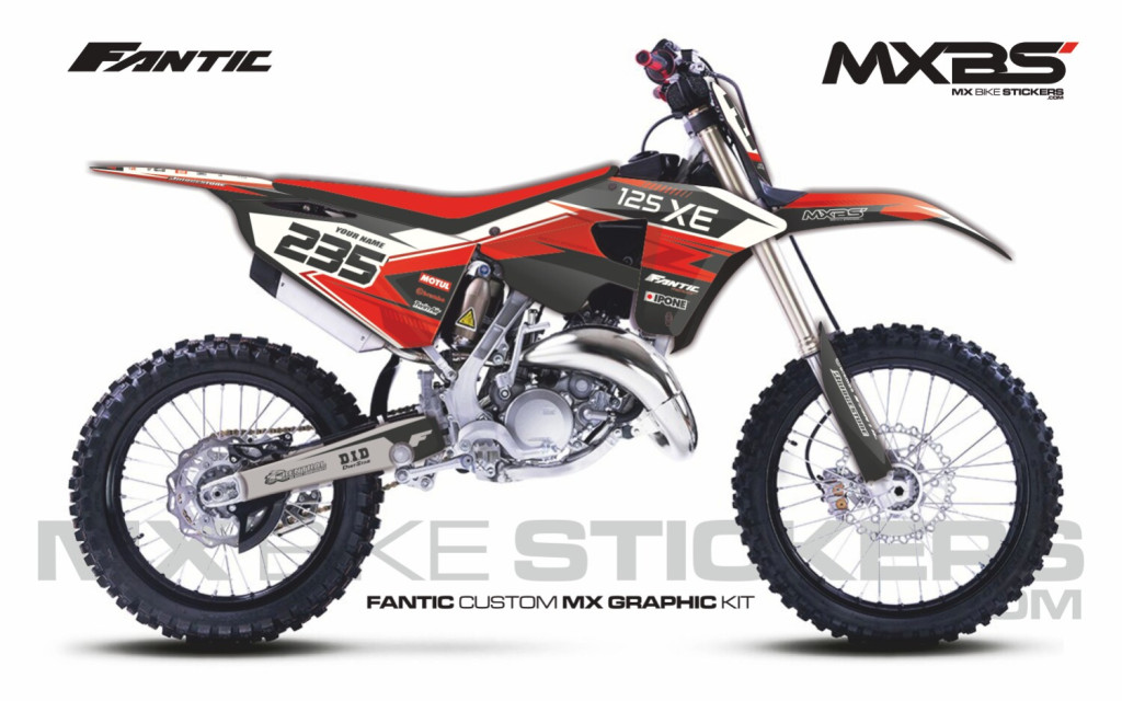 Obrázek produktu MX motopolepy na zakázku Fantic motokros / enduro 2
