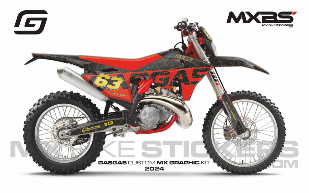 Obrázek produktu MX motopolepy na zakázku GAS-GAS motokros / enduro 2