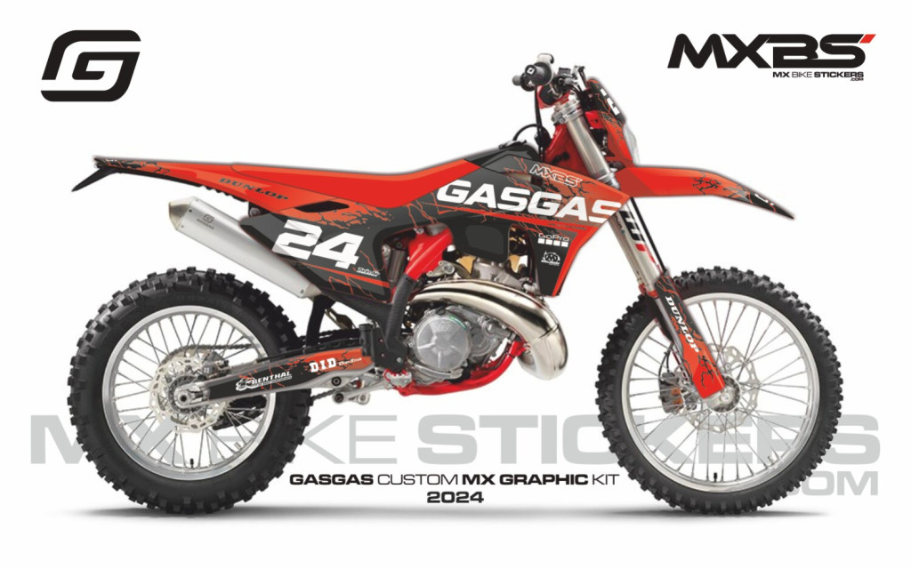 Obrázek produktu MX motopolepy na zakázku GAS-GAS motokros / enduro 4