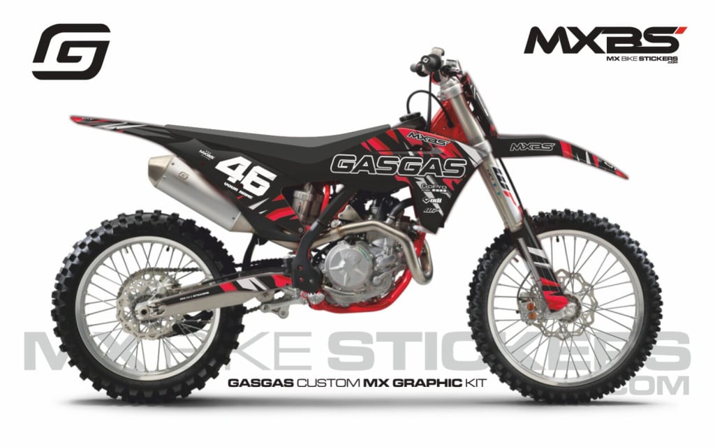 Obrázek produktu MX motopolepy na zakázku GAS-GAS motokros / enduro 5
