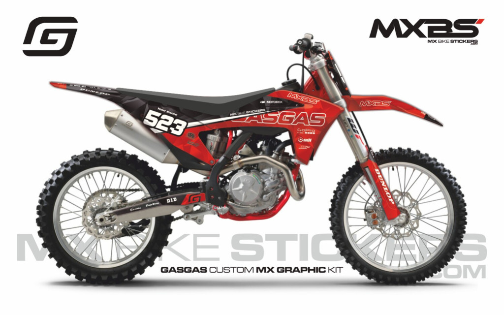 Obrázek produktu MX motopolepy na zakázku GAS-GAS motokros / enduro 6