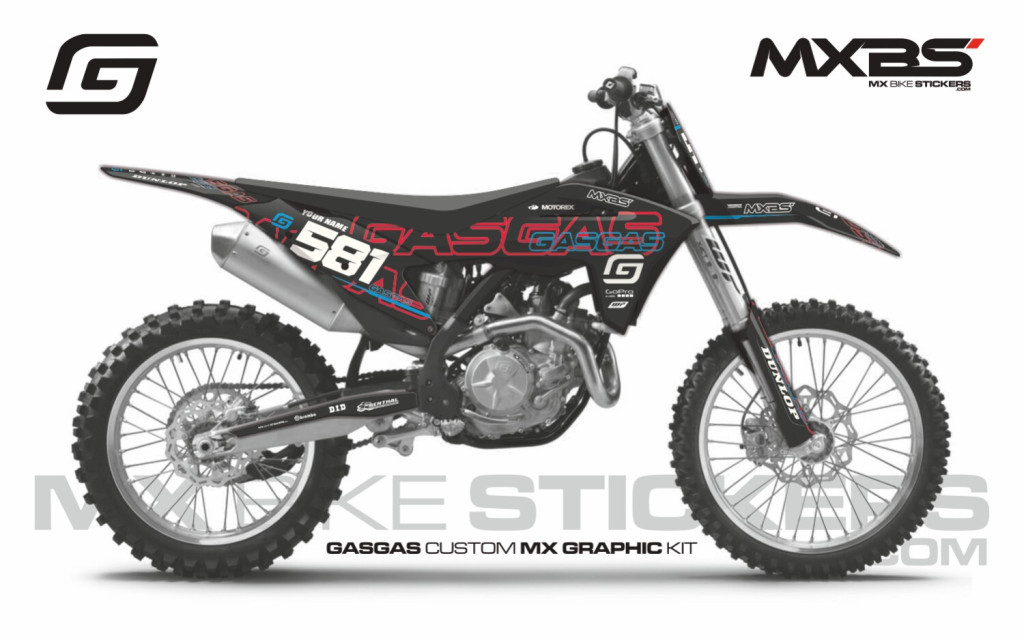 Obrázek produktu MX motopolepy na zakázku GAS-GAS motokros / enduro 9