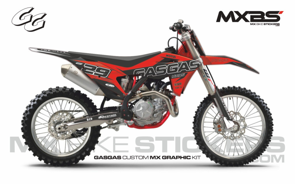 Obrázek produktu MX motopolepy na zakázku GAS-GAS motokros / enduro 13