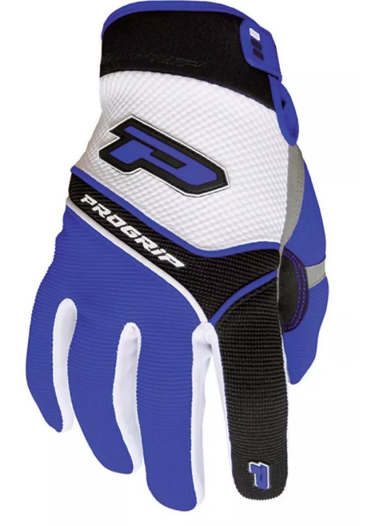 Obrázek produktu Rukavice na motorku PROGRIP modré Vel: L Výprodej zboží