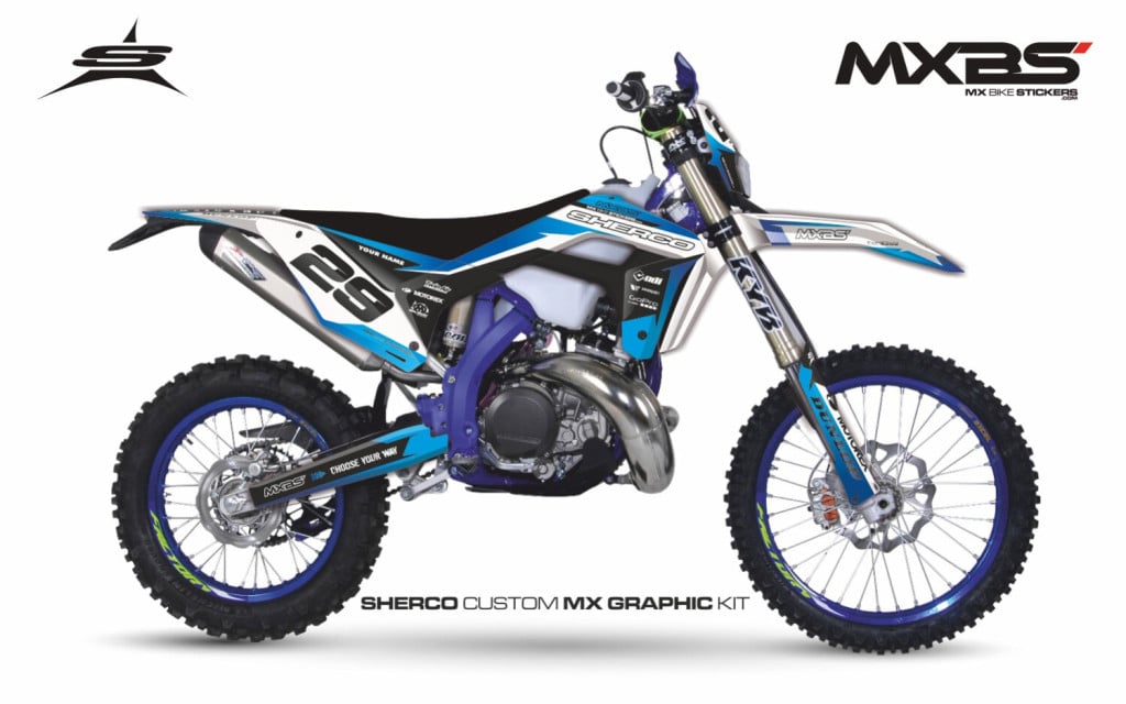 Obrázek produktu MX motopolepy na zakázku Sherco motokros / enduro 1
