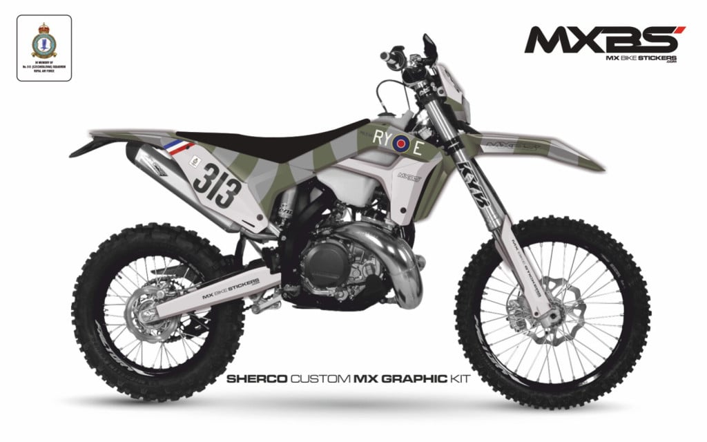Obrázek produktu MX motopolepy na zakázku Sherco motokros / enduro 5