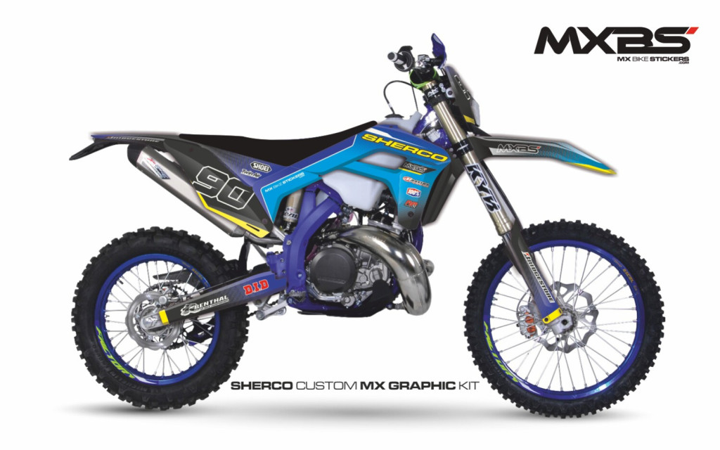 Obrázek produktu MX motopolepy na zakázku Sherco motokros / enduro 8