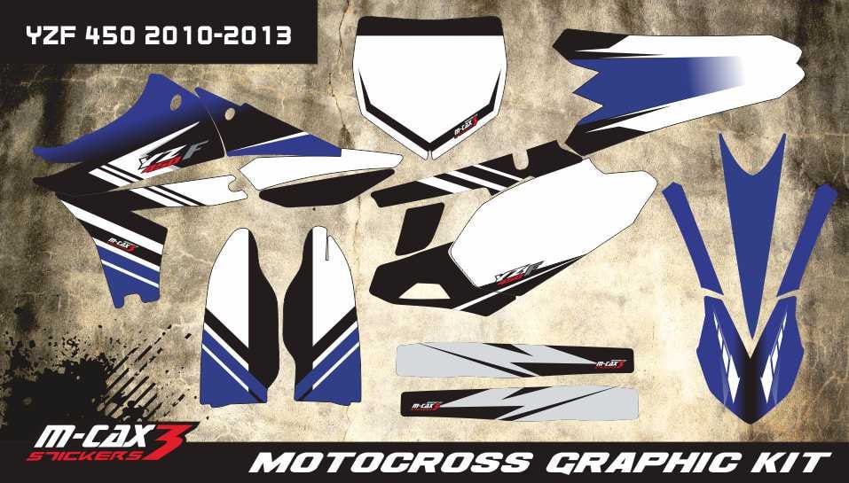 Obrázek produktu MX motopolepy na zakázku Yamaha motokros / enduro 5
