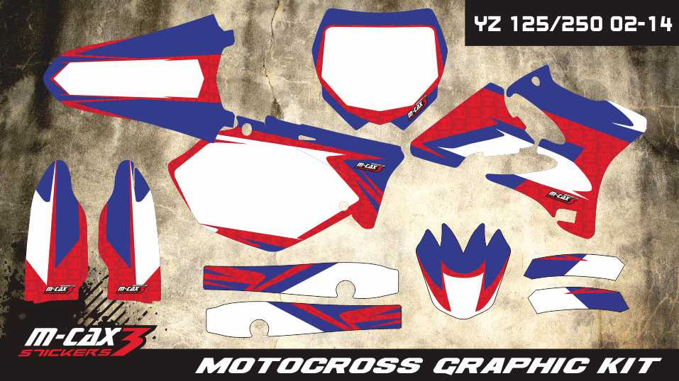 Obrázek produktu MX motopolepy na zakázku Yamaha motokros / enduro 13