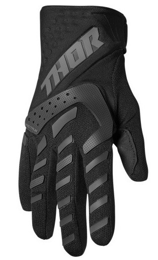 Obrázek produktu Dětské rukavice THOR YOUTH SPECTRUM černé  Vel: XS Výprodej zboží