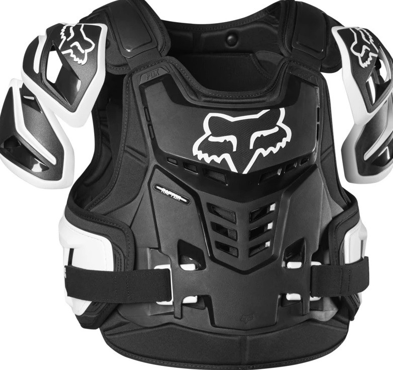 Obrázek produktu Chránič těla FOX Raptor černá/bílá  Vel: L/XL