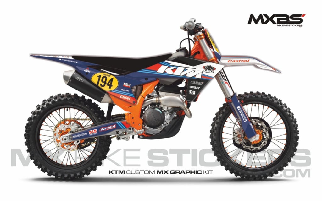 Obrázek produktu MX motopolepy na zakázku KTM motokros / enduro 1
