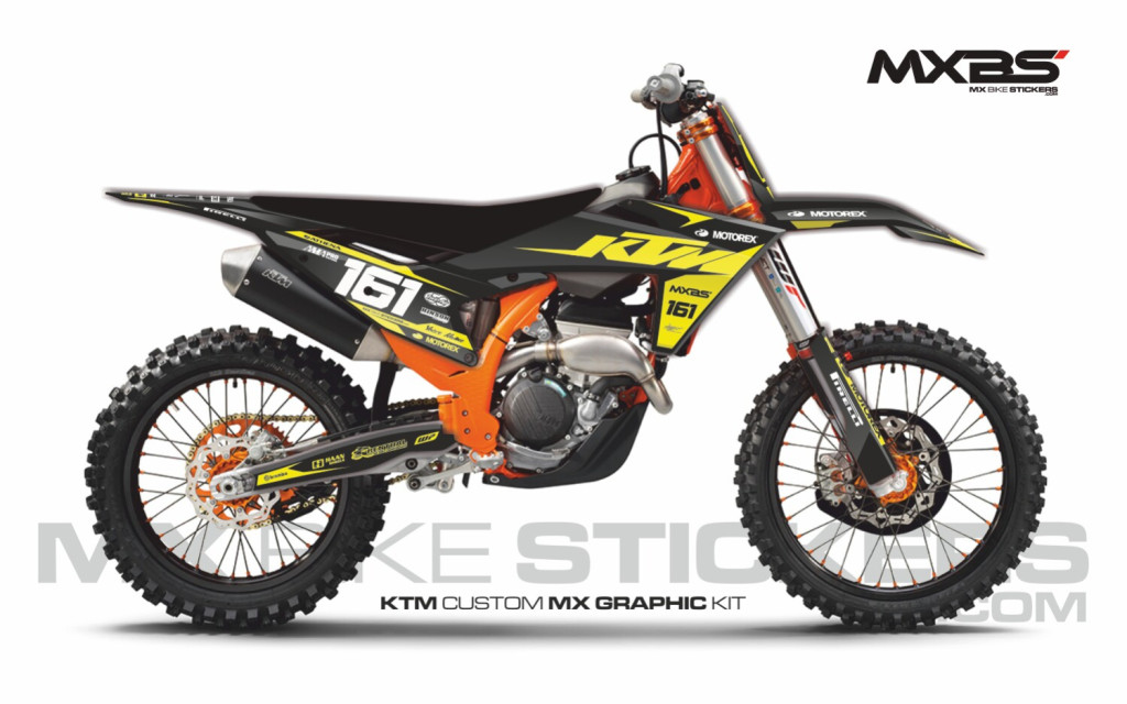 Obrázek produktu MX motopolepy na zakázku KTM motokros / enduro 7