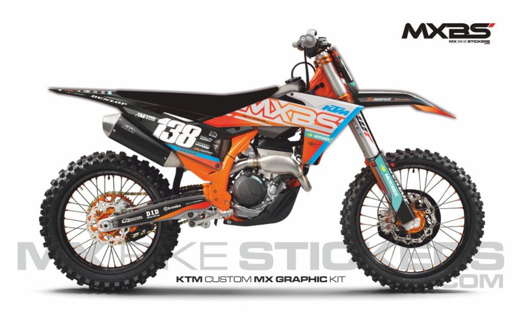 Obrázek produktu MX motopolepy na zakázku KTM motokros / enduro 11
