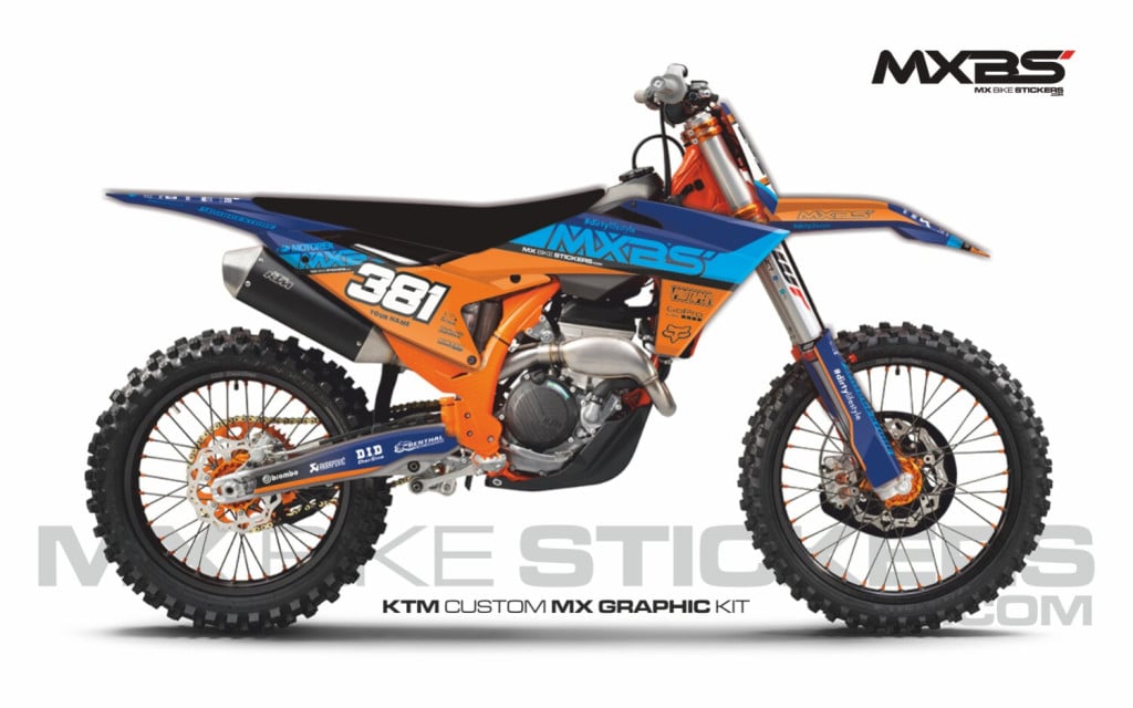 Obrázek produktu MX motopolepy na zakázku KTM motokros / enduro 12