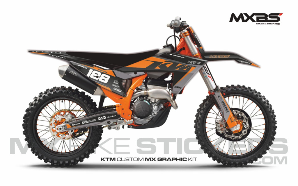 Obrázek produktu MX motopolepy na zakázku KTM motokros / enduro 13