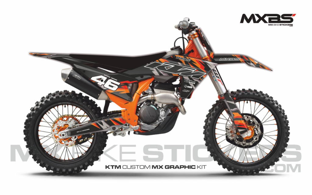 Obrázek produktu MX motopolepy na zakázku KTM motokros / enduro 14