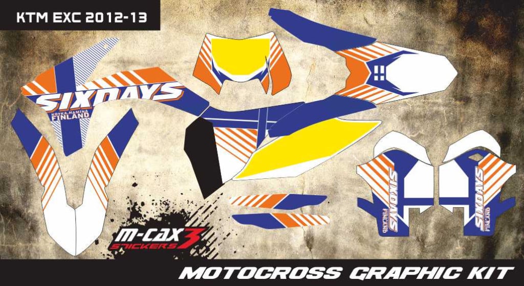 Obrázek produktu MX motopolepy na zakázku KTM motokros / enduro 65