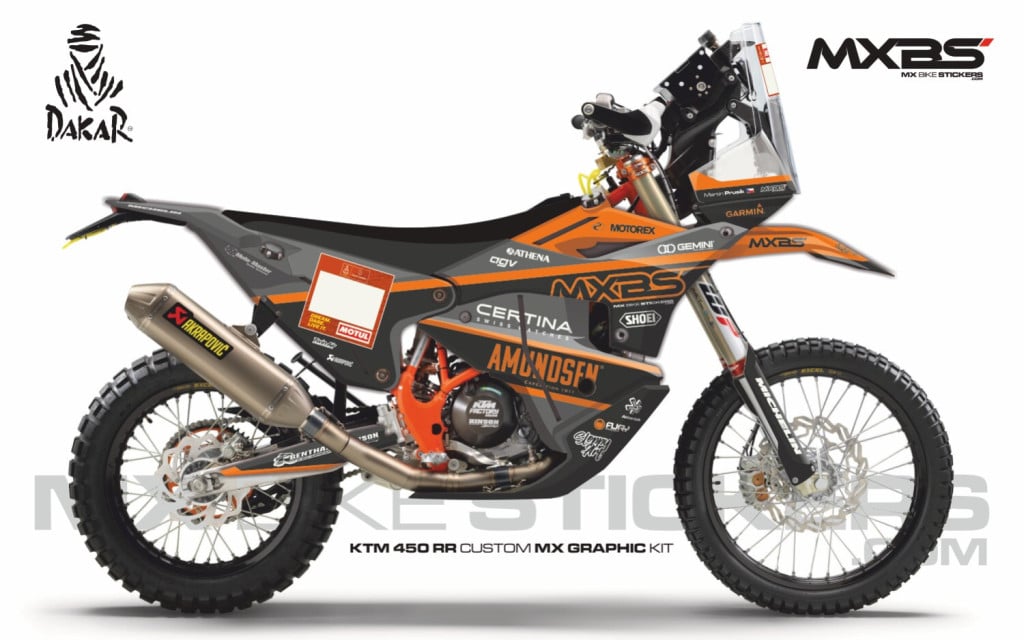 Obrázek produktu Motopolepy na zakázku MX RALLY DAKAR 1 2H1118686