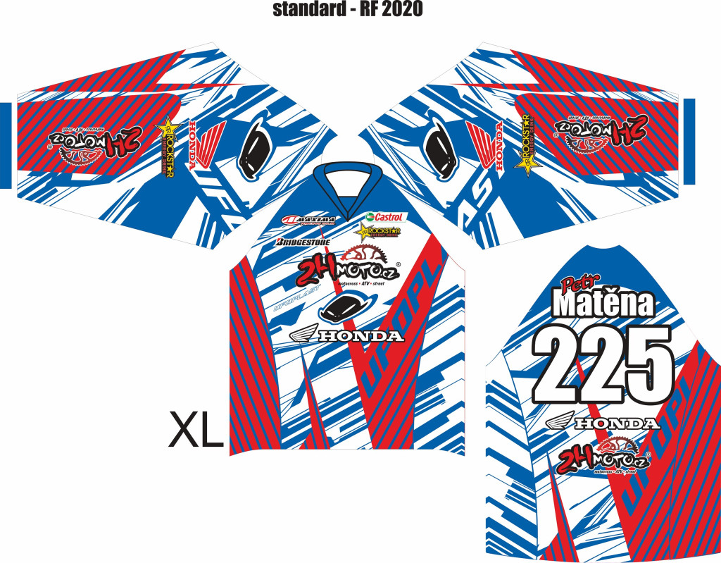 Obrázek produktu Dres na zakázku Motokros, Enduro, MTB, BMX, DH, 83