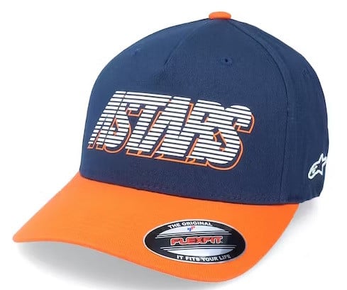 Obrázek produktu Kšiltovka ALPINESTARS LANES HAT navy modrá/oranžová Vel: L/XL Výprodej zboží