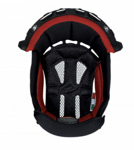 Obrázek produktu Vnitřní polštářek do helmy UFO černá/červená  Vel: S Výprodej zboží