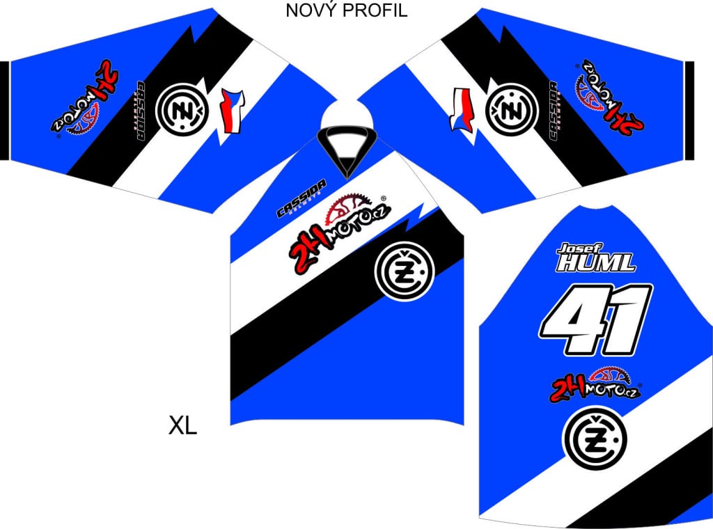 Obrázek produktu Dres na zakázku Motokros, Enduro, MTB, BMX, DH, 213