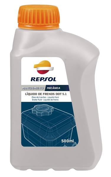Obrázek produktu REPSOL Qualifier Brake fluid DOT 5.1, 500 ml REP 50-1DOT51
