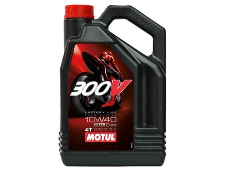 Obrázek produktu MOTUL 300V FACTORY LINE ROAD RACING 10W-40, 4 L MOTO 300V4T10W40/4