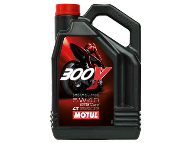 Obrázek produktu MOTUL 300V FACTORY LINE ROAD RACING 5W-40, 4 L MOTO 300V4T5W40/4