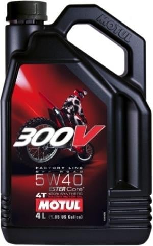 Obrázek produktu MOTUL 300V FACTORY LINE OFF ROAD 5W-40, 4 L MOTO 300VOFF5W40/4