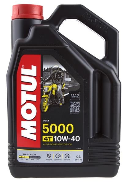 Obrázek produktu MOTUL 5000 4T 10W-40, 4 L MOTO 50004T10W40/4