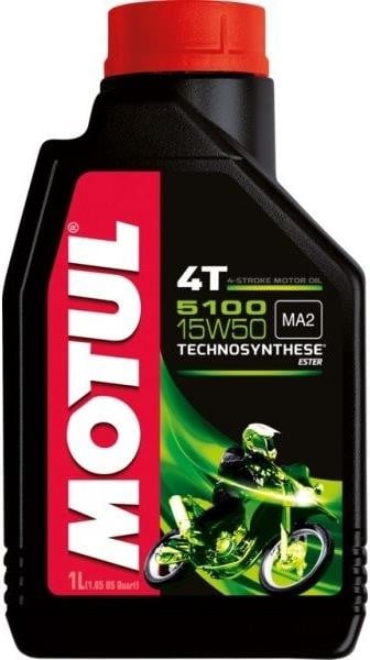 Obrázek produktu MOTUL 5100 4T 15W-50, 1 L MOTO 51004T15W50/1