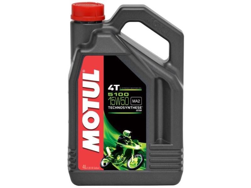 Obrázek produktu MOTUL 5100 4T 15W-50, 4 L MOTO 51004T15W50/4