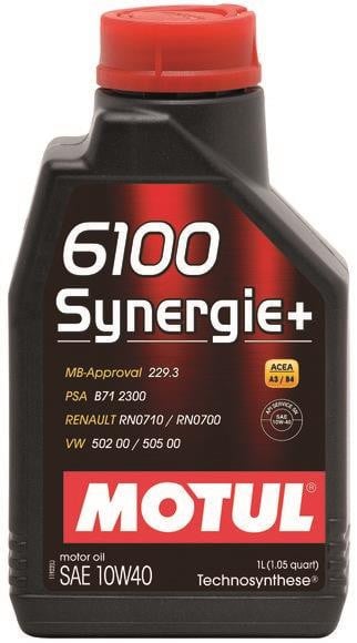 Obrázek produktu MOTUL 6100 Synergie 10W-40, 1L MOTO 610010W40/1