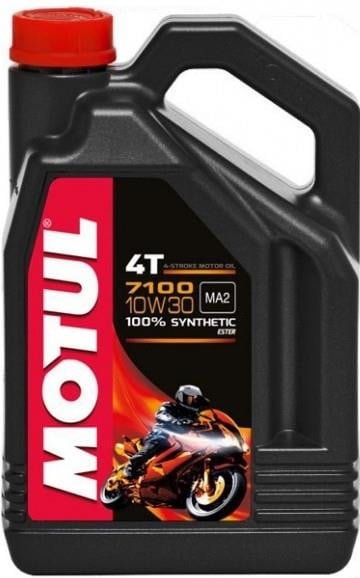 Obrázek produktu MOTUL 7100 4T 10W-30, 4 L MOTO 71004T10W30/4