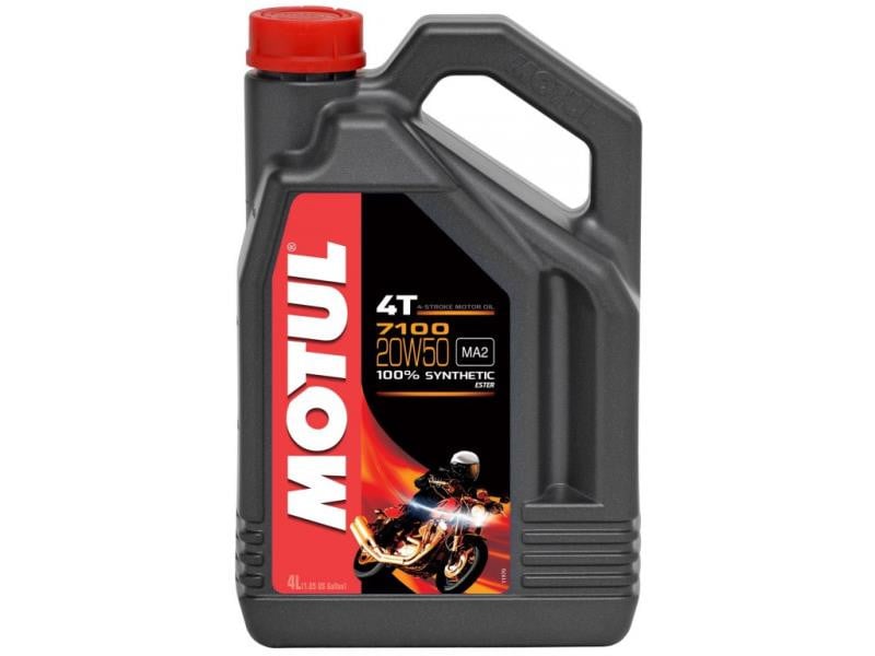 Obrázek produktu MOTUL 7100 4T 20W-50, 4 L MOTO 71004T20W50/4