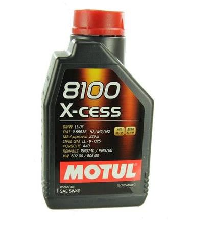 Obrázek produktu MOTUL 8100 X-CESS 5W-40, 1 L MOTO 8100XCES5W40/1