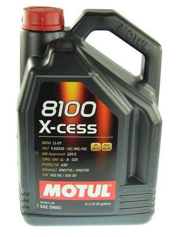 Obrázek produktu MOTUL 8100 X-CESS 5W-40, 5 L MOTO 8100XCES5W40/5